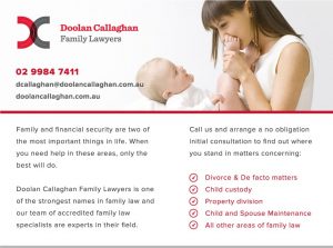 Doolan Callaghan Magazine Ad