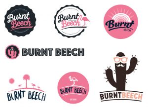 Burnt Beech Candle Logo Design