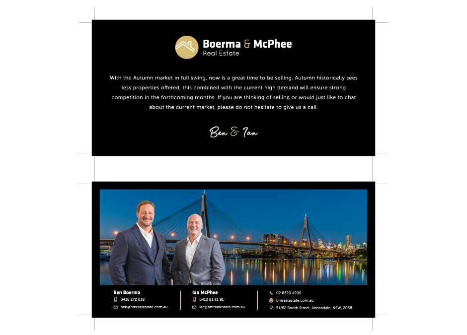 Boerma and McPhee Real Estate Flyer